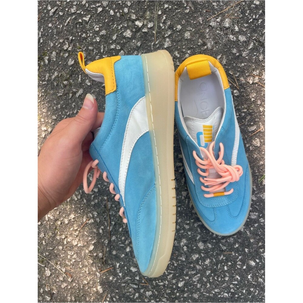 Oncept Womens Panama Low Top Sneakers Adriatic Blue Size 7.5